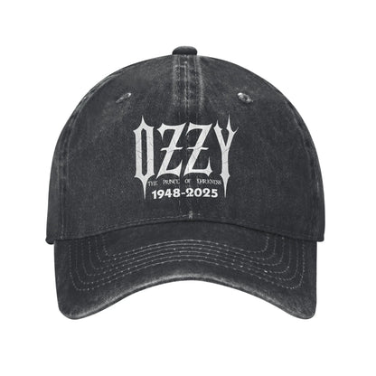 Ozzys Osbournes Washed Baseball Cap