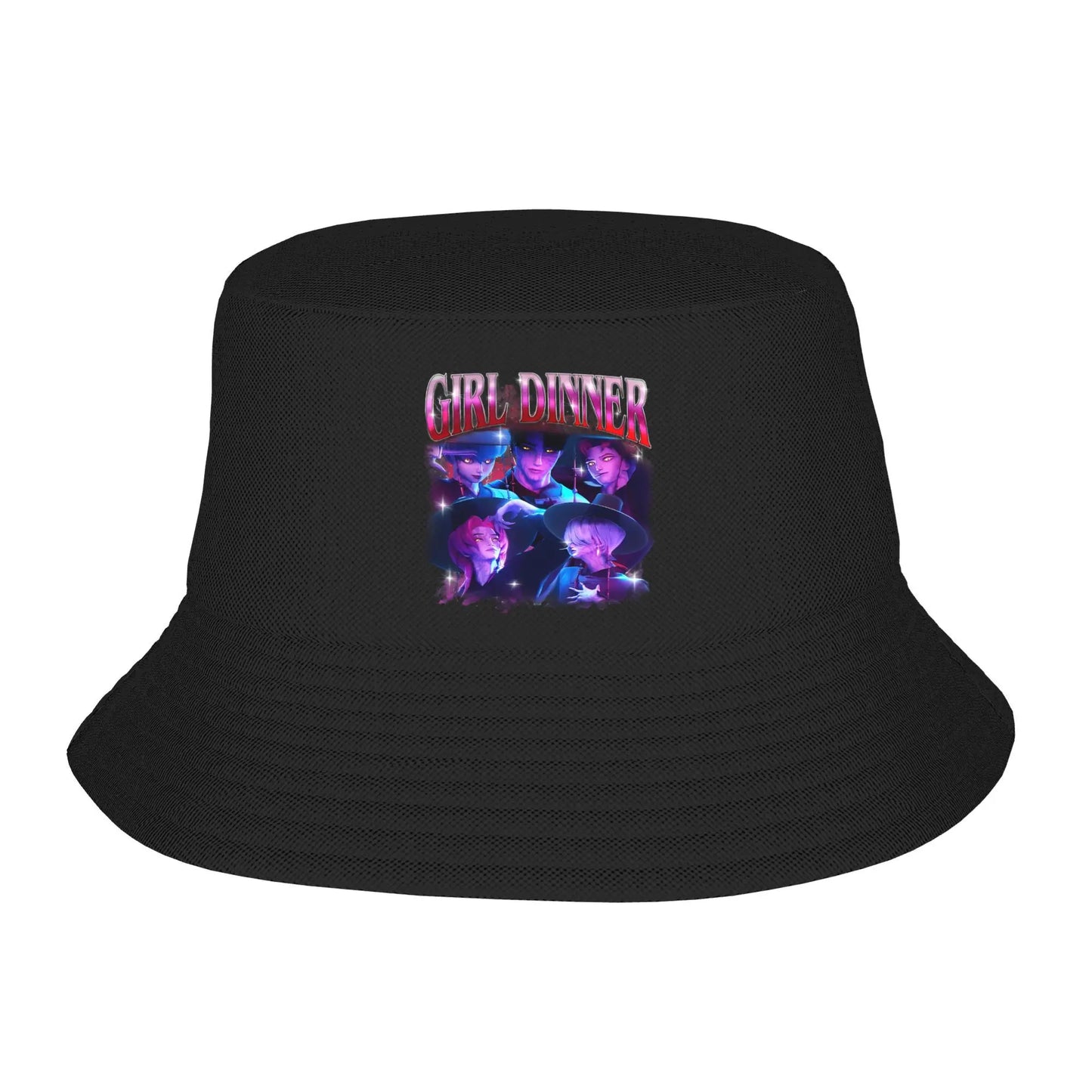 Men Women Huntrix  Animation Band  Bucket Hat Foldable Fisherman Hats