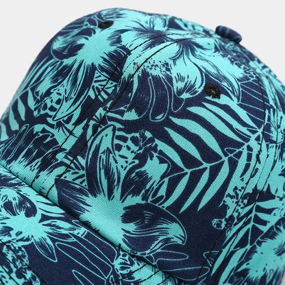 Four Seasons Cotton Print Casquette Baseball Cap