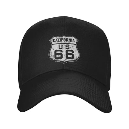 Routes 66 100th Anniversary The Mother Road  Golf Hat Merch Vintage Baseball Cap