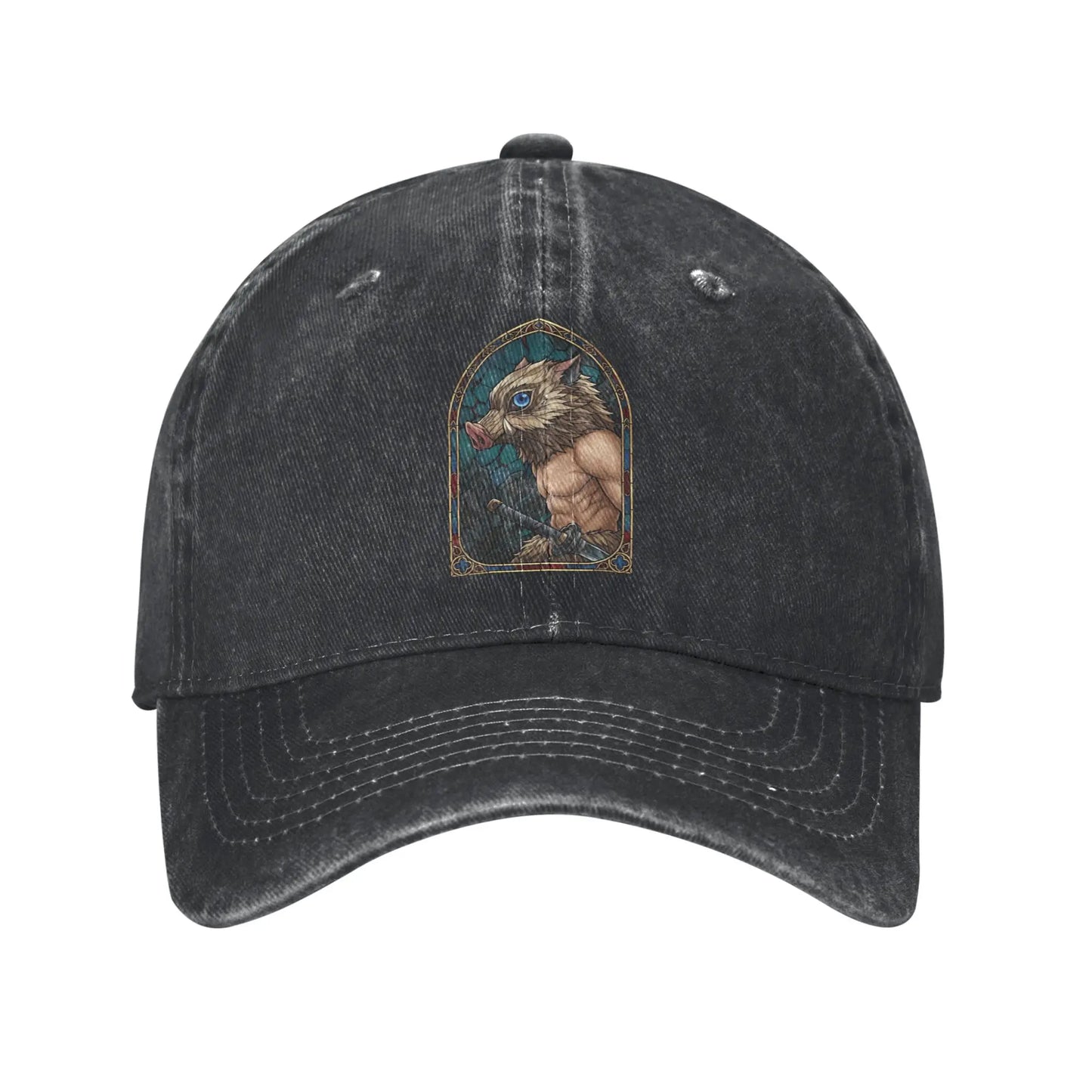 Inosuke Hashibira Hip Hop Caps Demon Slayer Baseball Hat