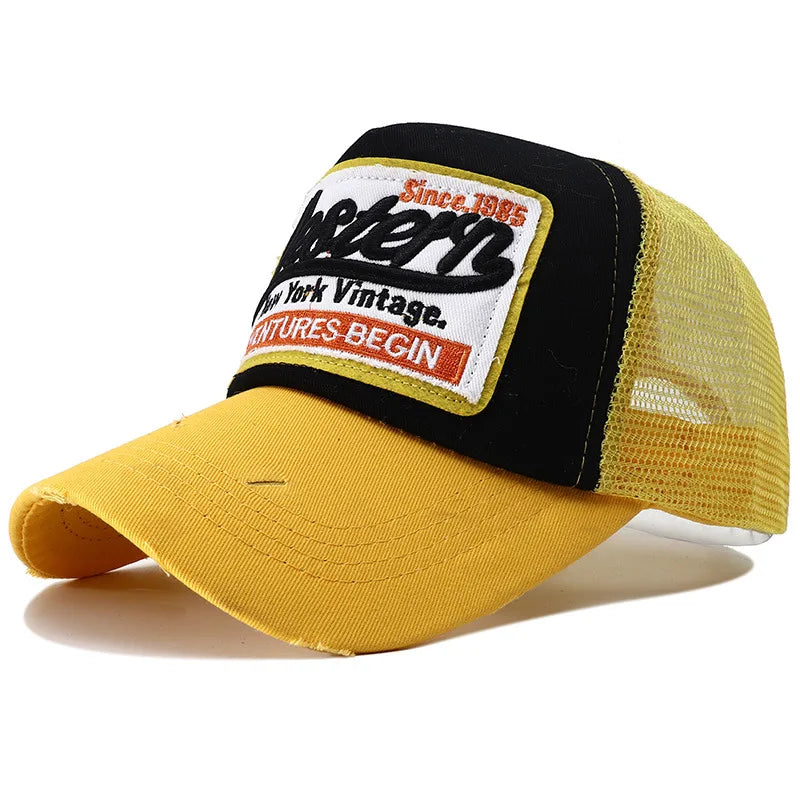 New Letter Embroidery Baseball Cap Chapeau Homme