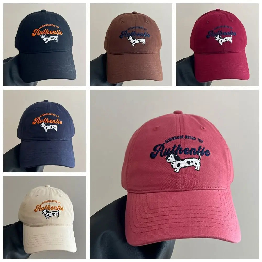 Spotted Dog Embroidered Baseball Cap
