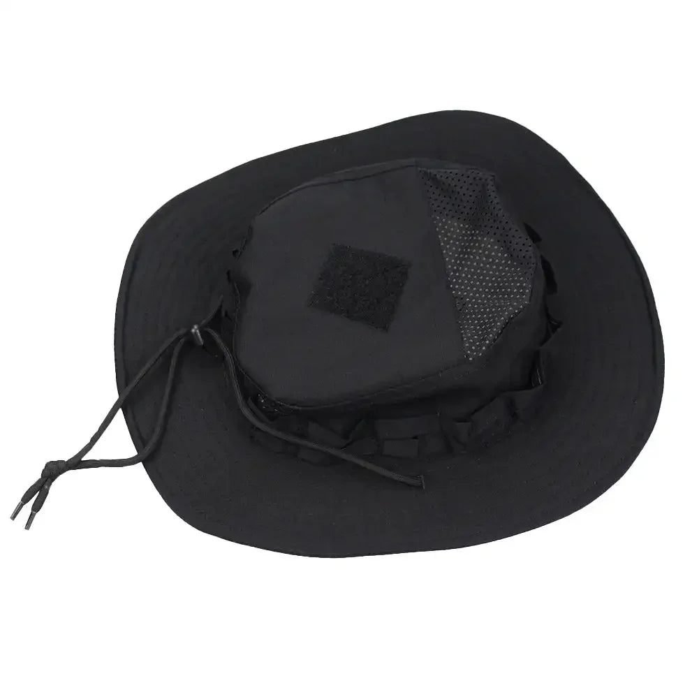 New Tactical Camouflage Bucket Hat Wide Brim Hat Men