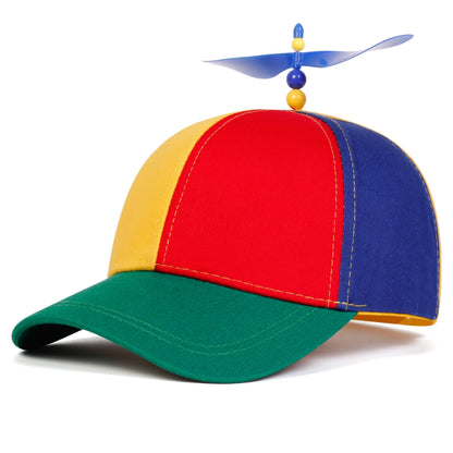 Unisex Propeller Splicing Baseball Caps