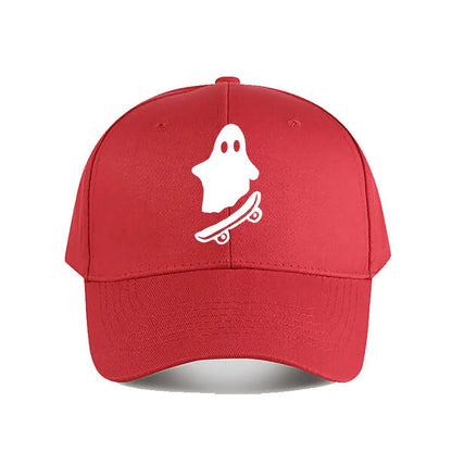 Ghost Skateboard Vintage Baseball Cap Baseball Cap