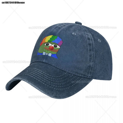 Pepe the Frog Clown Meme Baseball Cap