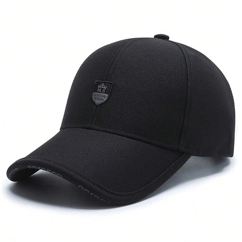 Unisex NLS Letter Crown Label Baseball Caps Spring Autumn