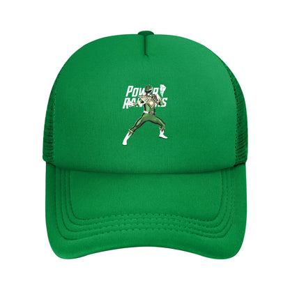 FUNNY Power Rangers FRIENDS Mesh Baseball Cap
