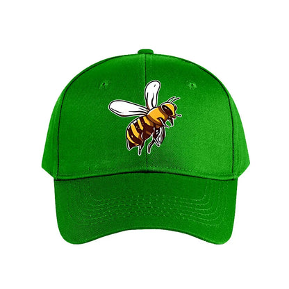 Cartoon Bee Vinyl Sticker For Laptop Car Baseball Cap