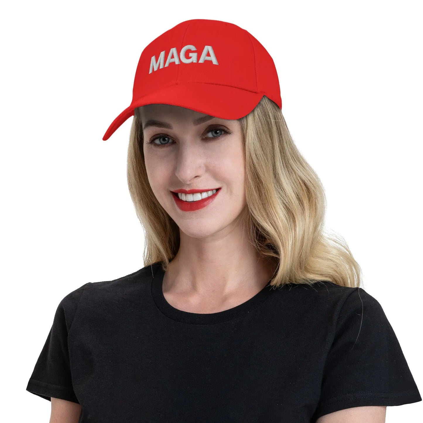 Printed MAGA Make American Great Again Baseball Cap