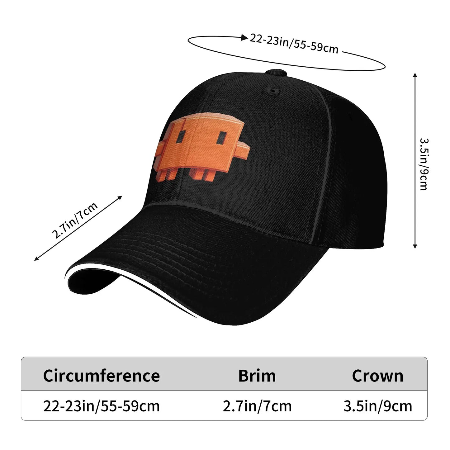 All Tests Pass Now! Dev Debug Orange Burst Text Claude Baseball Cap