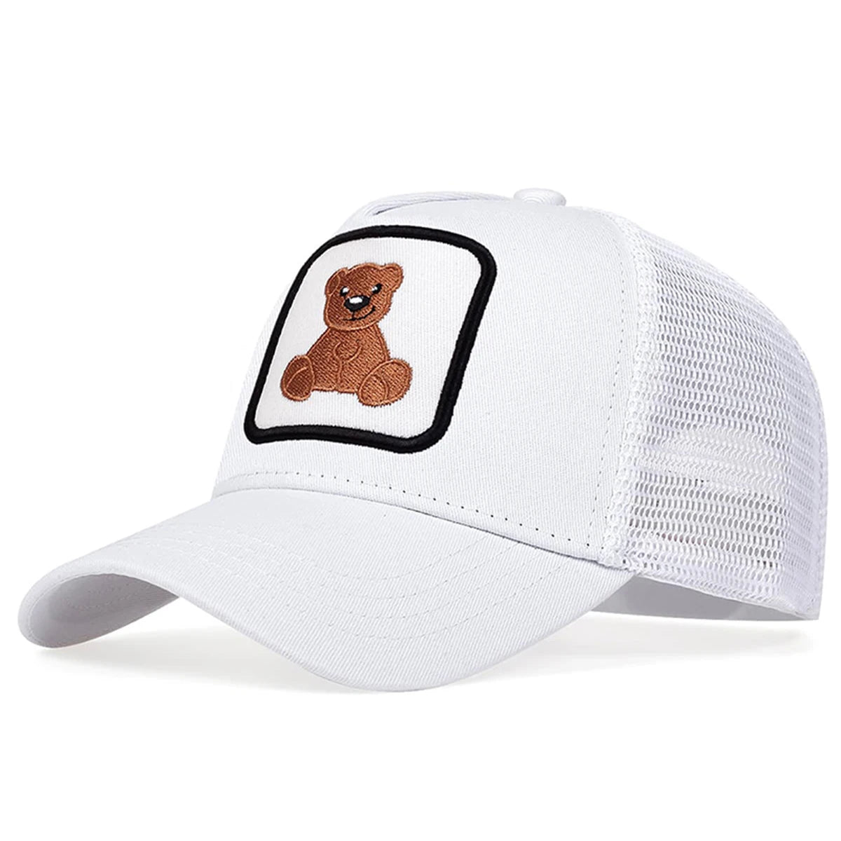 Little Bear Embroidery Baseball Cap