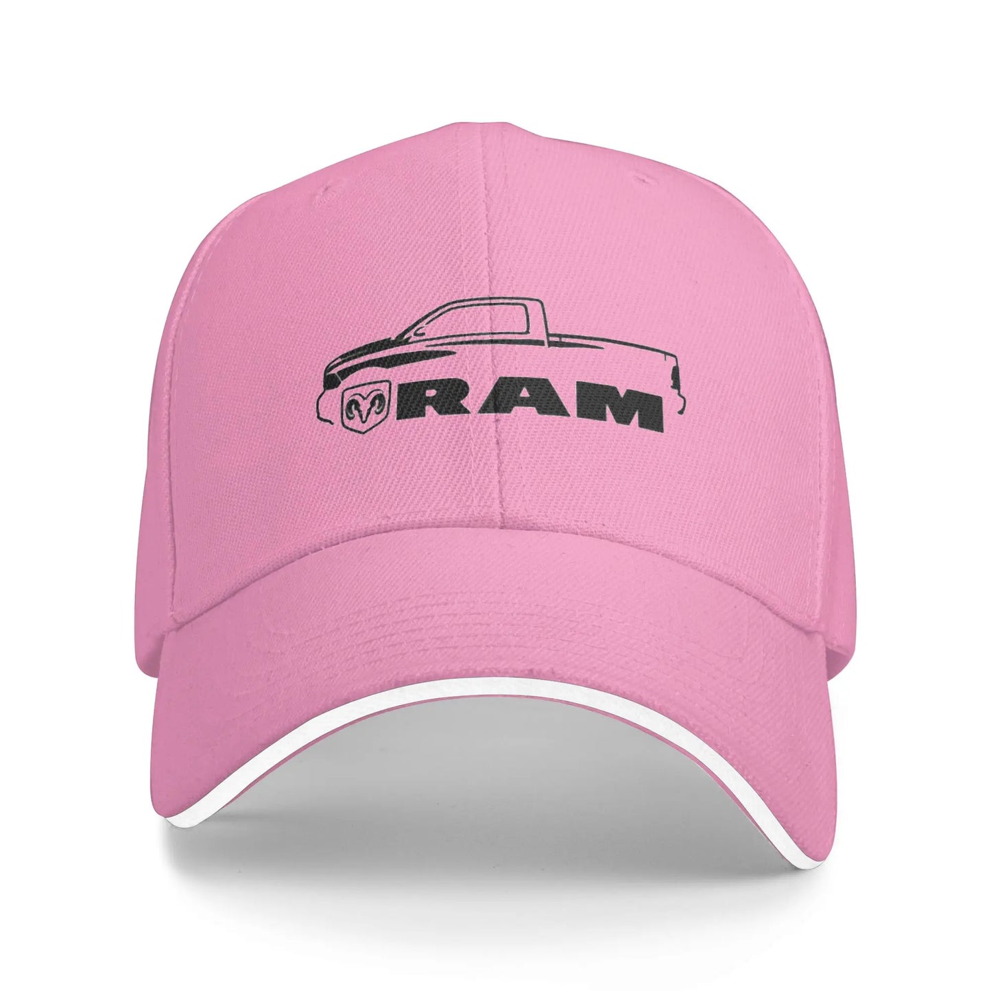 RAM Car Logo Outdoor Gym Hip Hop Hats For Women Men Baseball Caps