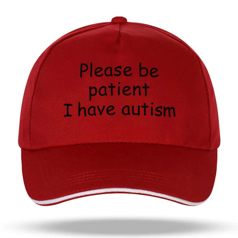 Please Be Patient I Have Autism Cap Baseball Cap