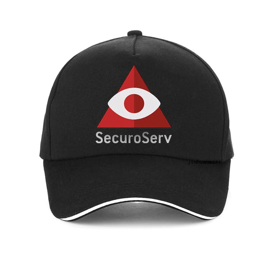 Nach Shop Securoserv Logo Minimalist Videogames Hat Baseball Cap