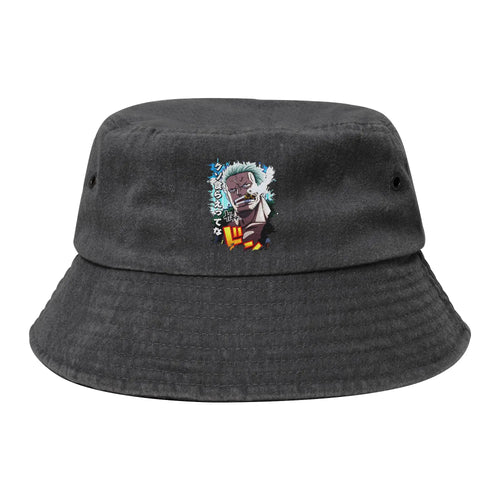 One Piece Captain Smoker Marine Bucket Hat