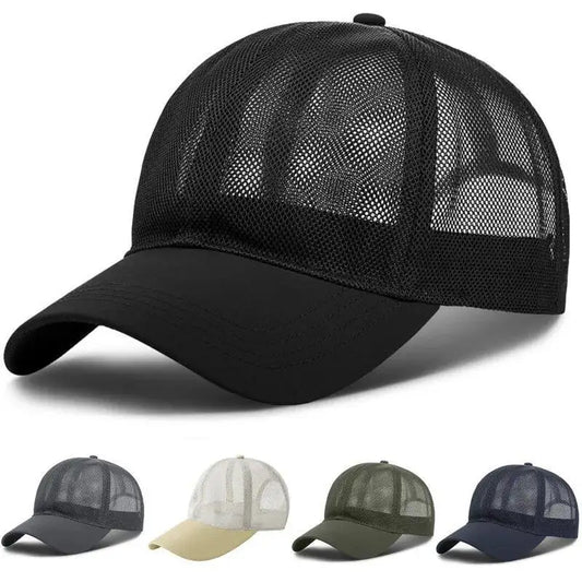 Adjustable Quick Dry Cooling Summer Full Mesh Baseball Cap