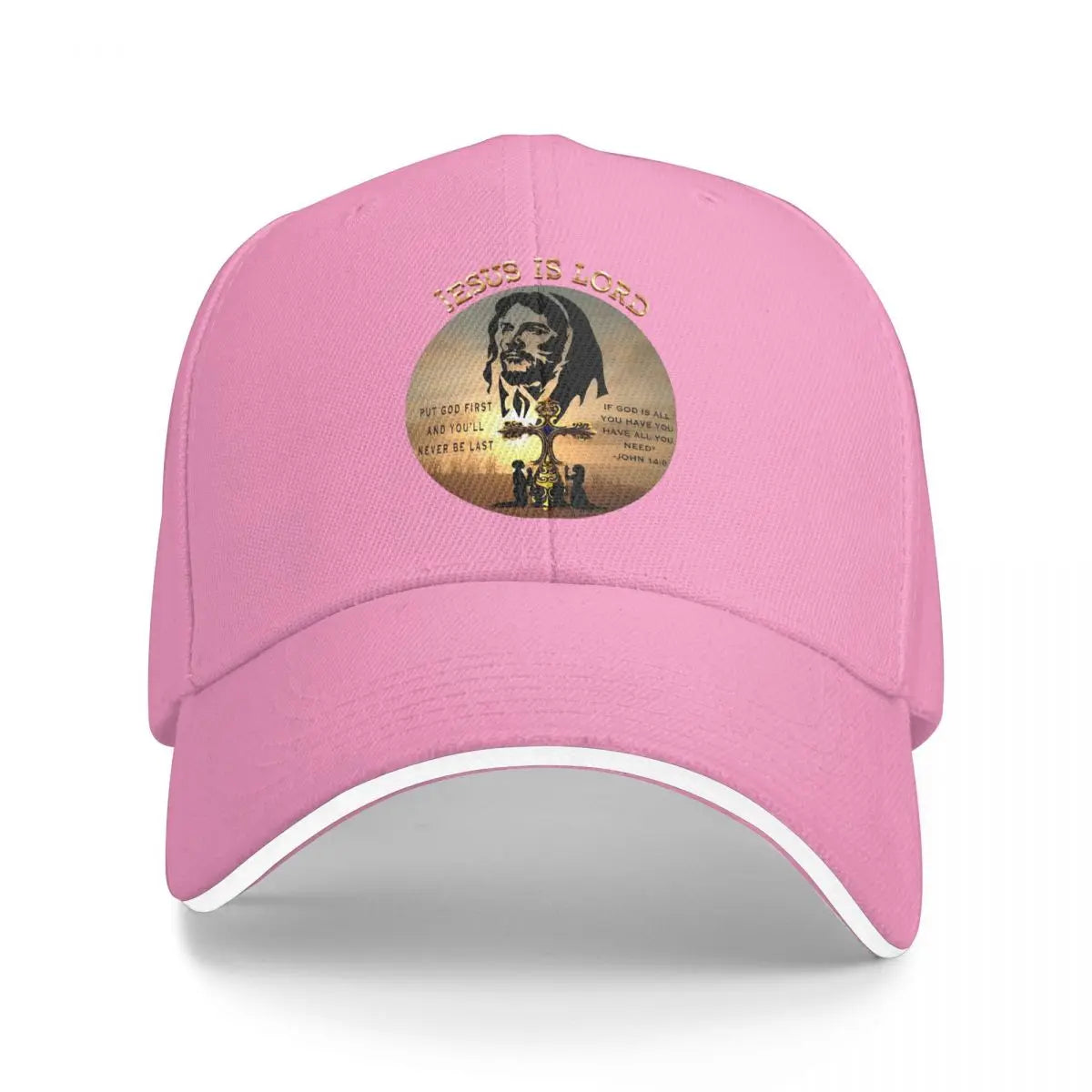 Baseball Caps Jesus Is Lord Bible Verse Awesome Graphic