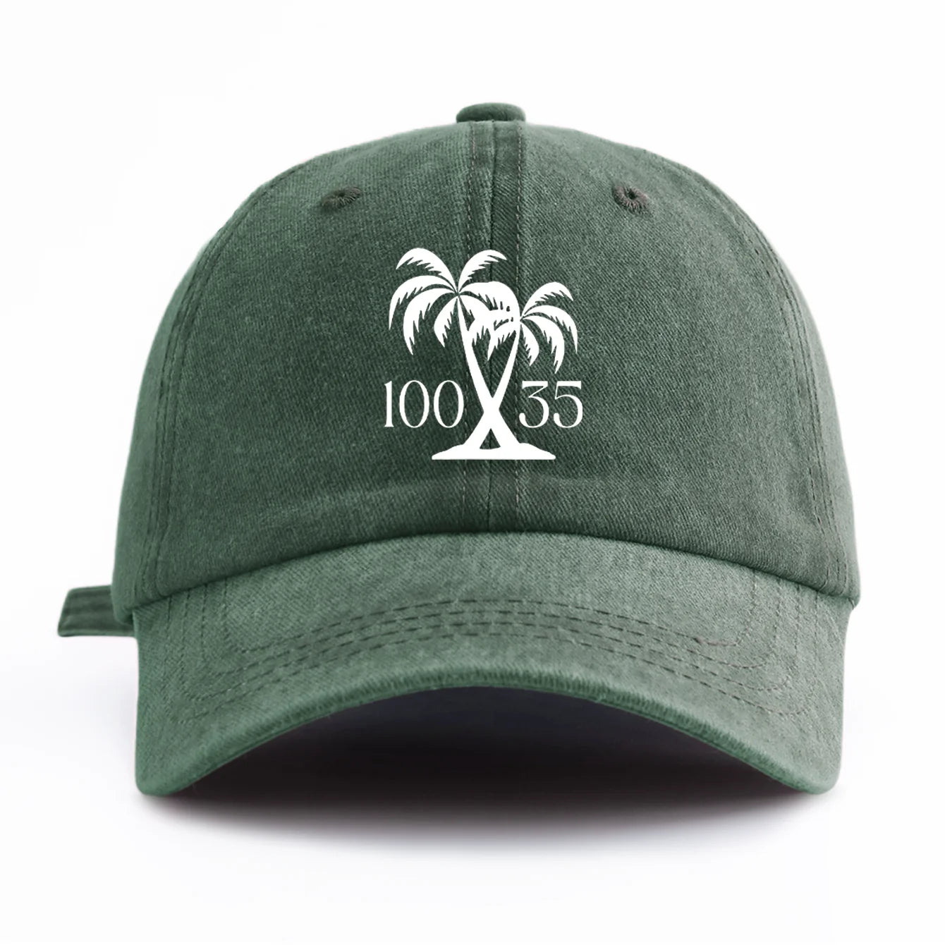 10035 Print Washed Baseball Cap For Adults