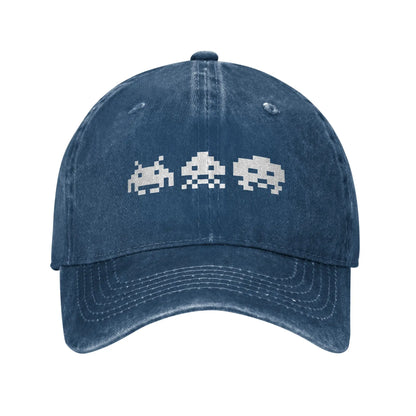Space Invaders Men Women Baseball Cap