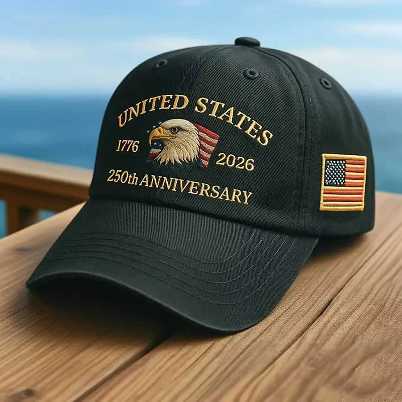 Flag USA Eagle Baseball Cap For Women Men