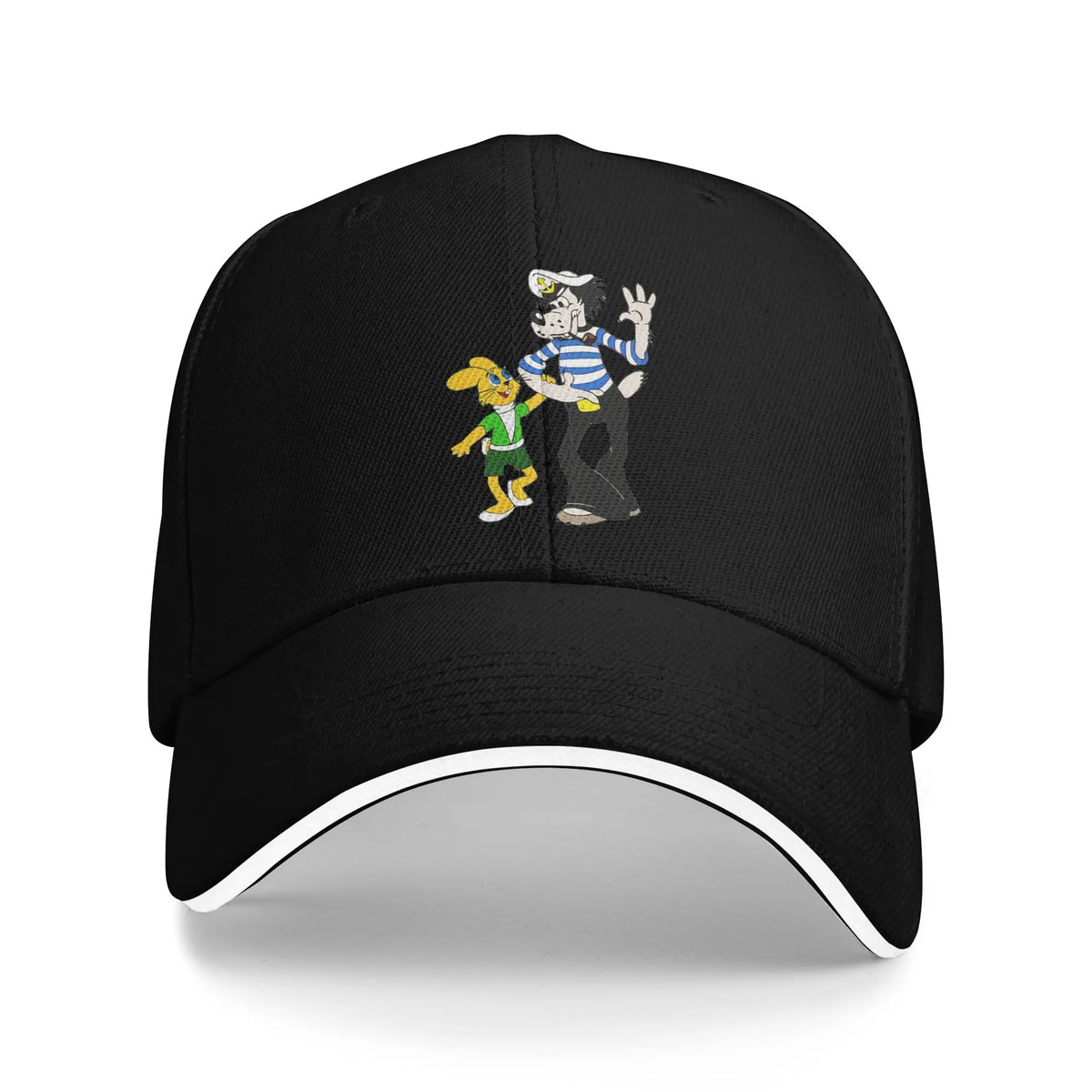 Retro Nu Pogodi Wolf and Hare Baseball Cap
