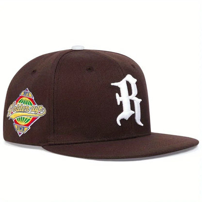 Unisex Letter Embroidery Side Planet Hip-hop Hats