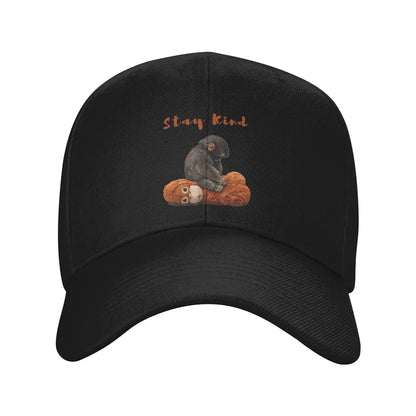 Monkey Punch Stay Kind Casual Baseball Cap