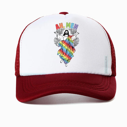 Jesus Christ 3D Print Baseball Cap