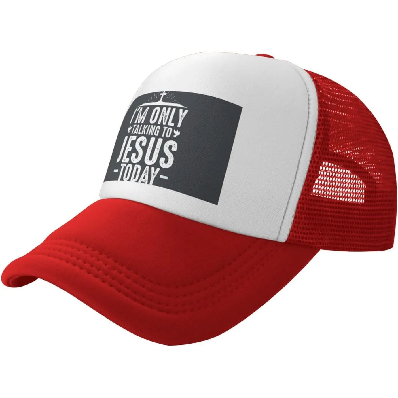 I'm Only Talking to Jesus Today Christian Baseball Cap