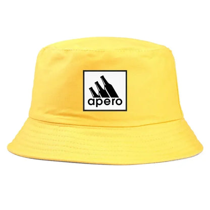 Adult Pastis APERO Bobs Man Reversible Bucket Hat Men Women