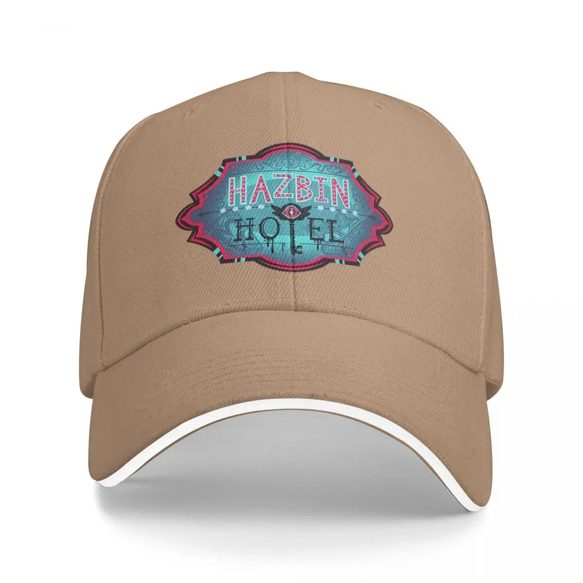 Unisex Baseball Hats Hazbines Hoteles Alastor Vox Printed Streetwear Baseball Caps