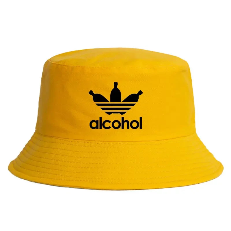 Fashion Summer Beer Drinking Alcohol Bucket Hat Woman Man