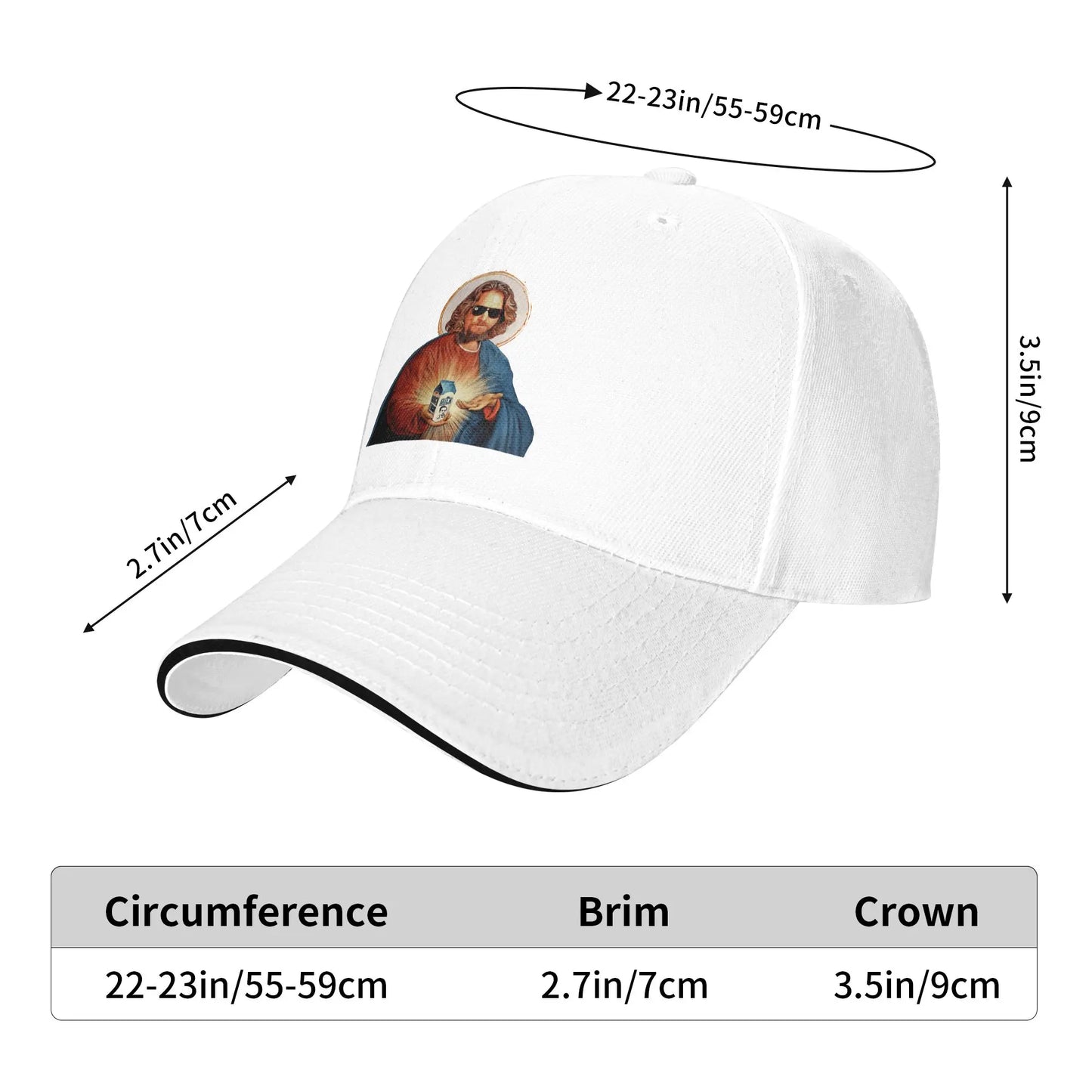 Summer D-Dude The Big L-Lebowski Saint Baseball Cap