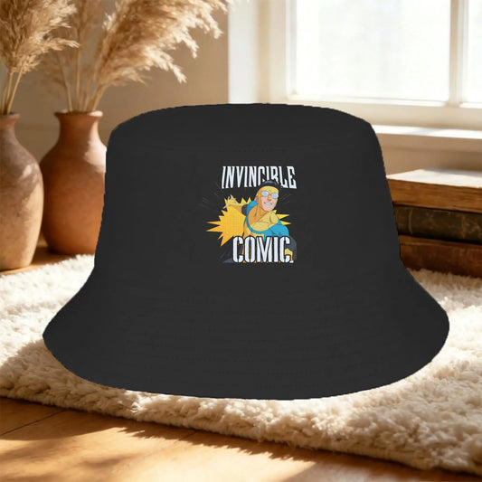 Cartoon Invincible Hero Comic Merch Bucket Hat