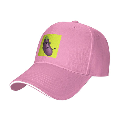 Thug Life Eggplant Cap Casual Baseball Caps