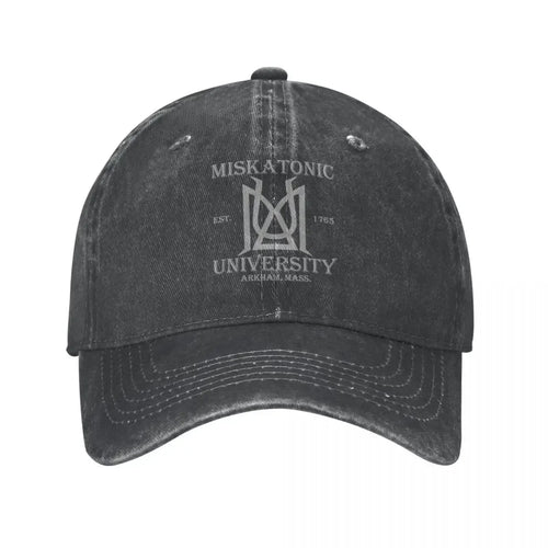 Miskatonic University Lovecraft Men Women Baseball Caps