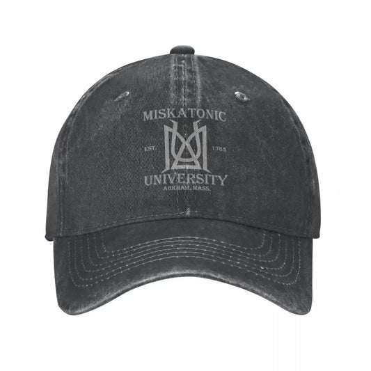 Miskatonic University Lovecraft Men Women Baseball Caps