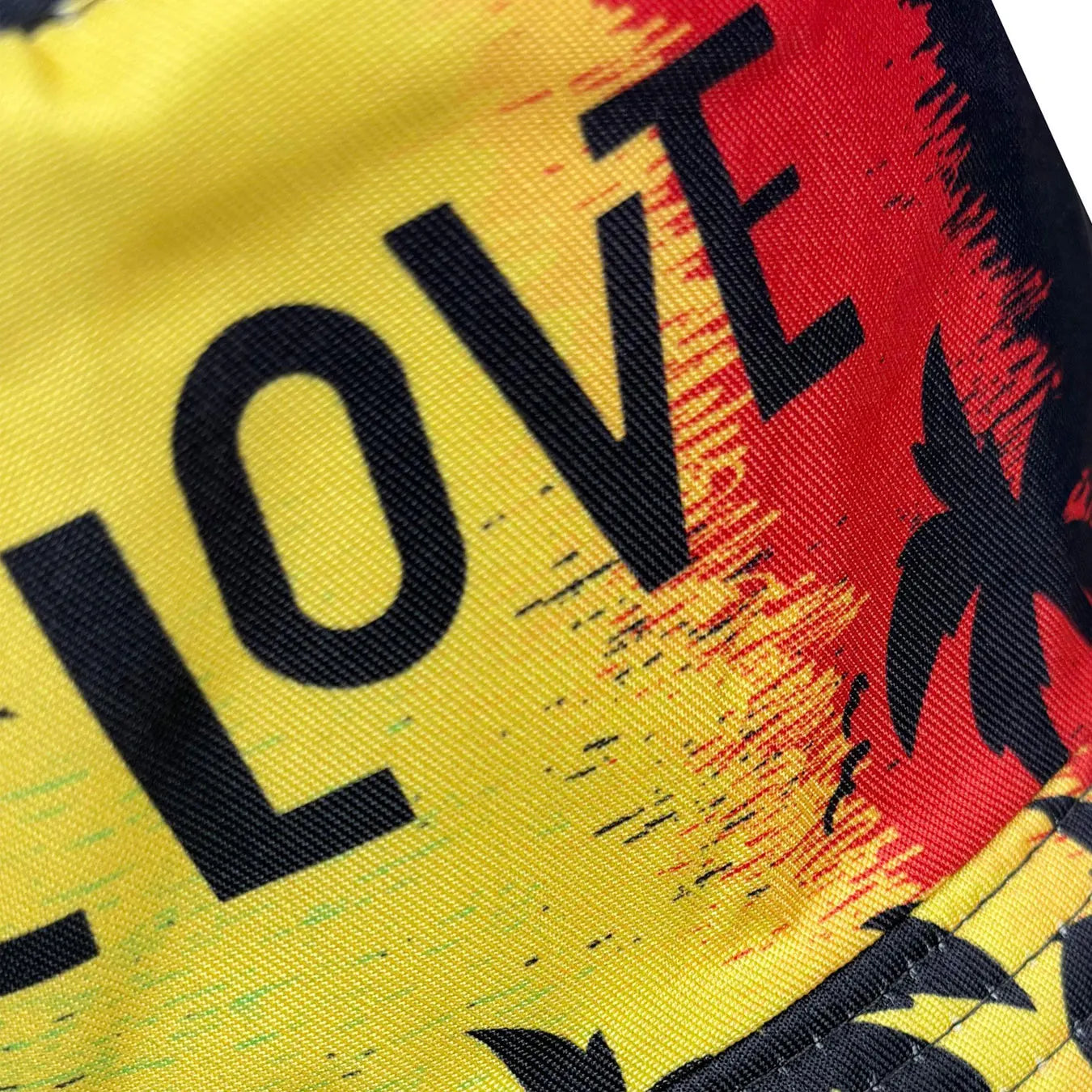 Coconut Tree Silhouette One Love 3D Graphic Fisherman Hat Bucket Hat