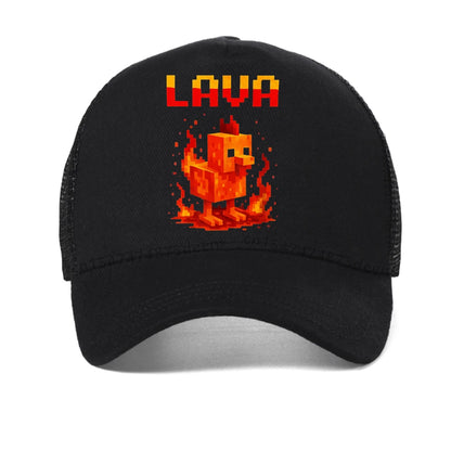 Lava Chicken Baseball Cap