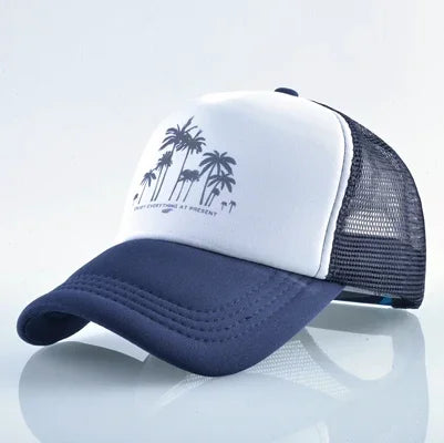 Snapback Mesh Baseball Cap Summer Outdoor Sport Hats