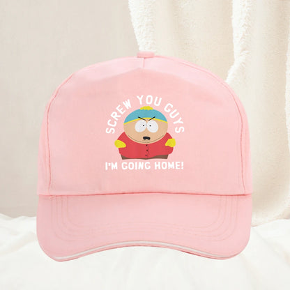 Ropa Hombre Crazy South Park Funny Cartoon Cute Comic Baseball Cap