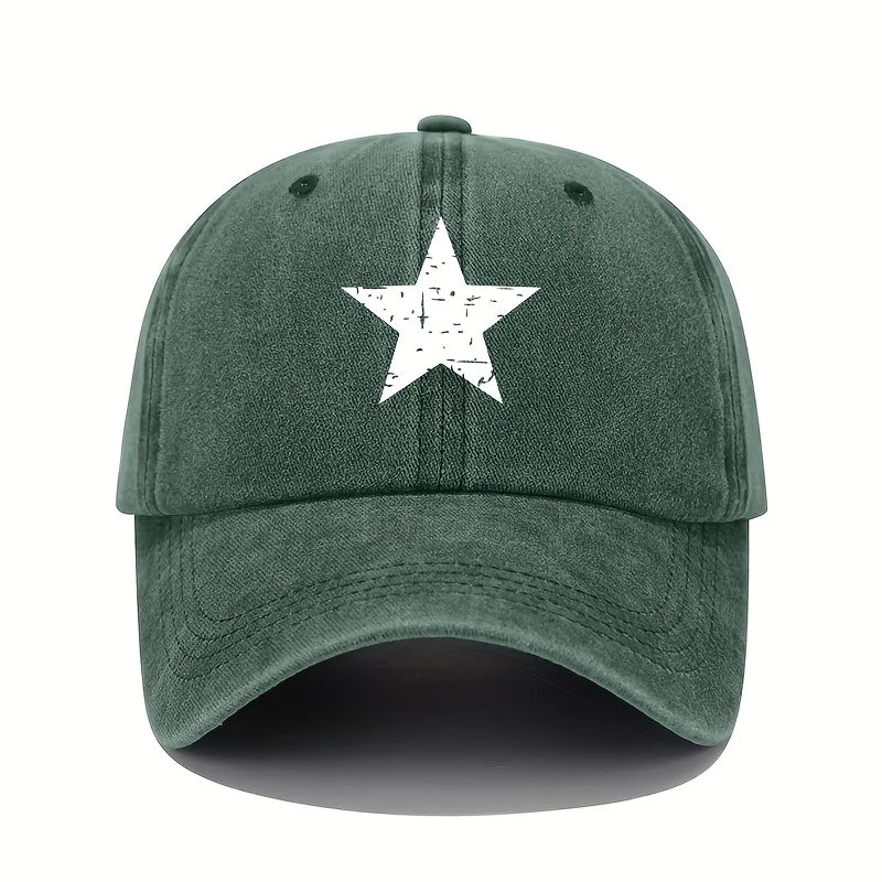 Star Print Baseball Cap