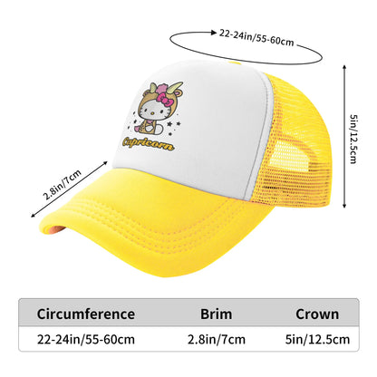 Hello Kitty Zodiac Capricorn Trucker Hats Mesh Baseball Cap