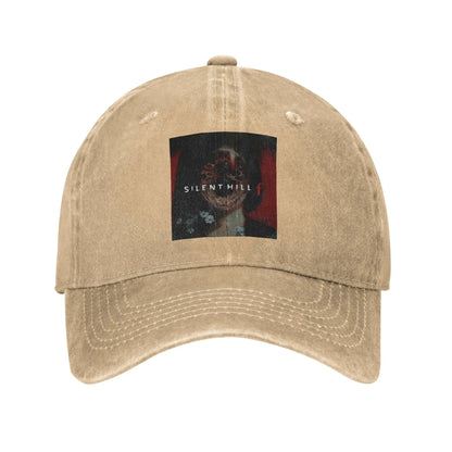 Silent Hill F Horror Game Art Flowers Unisex Baseball Caps Shimizu Hinako
