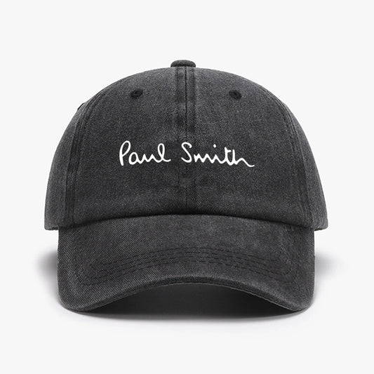 Paul Vintage Sporty Unisex Baseball Cap Breathable Washed
