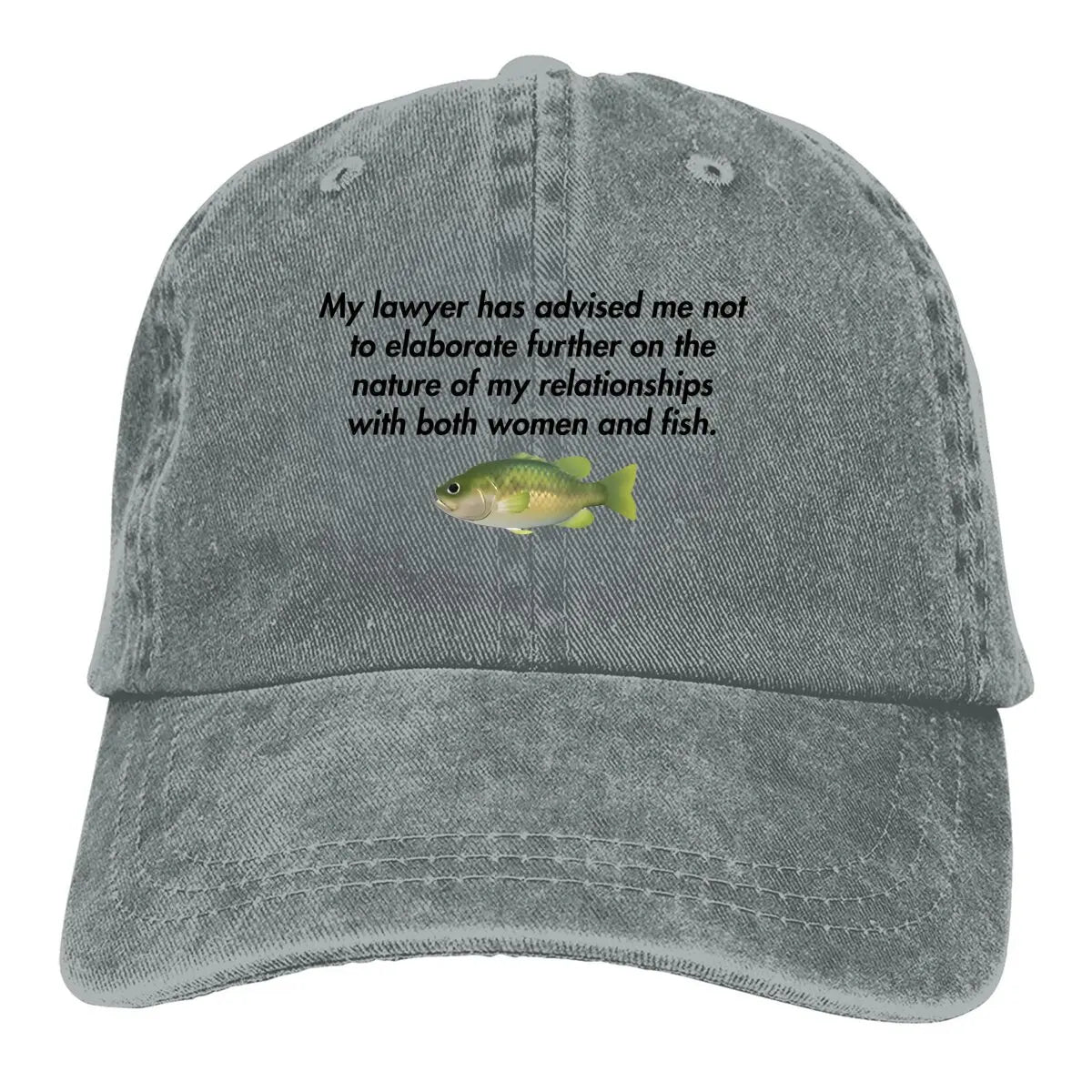 My Lawyer Has Advised Me Not to Elaborate Baseball Cap