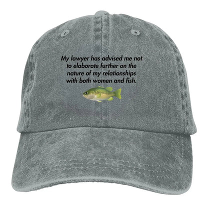 My Lawyer Has Advised Me Not to Elaborate Baseball Cap