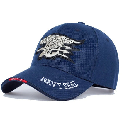 Unisex Seal Assault Team Embroidery Baseball Caps Spring And Autumn Outdoor